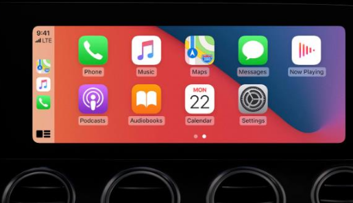 惠山apple维修网点分享如何将iPhone连接到CarPlay 